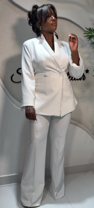 Formal White Suit - 12